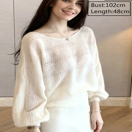 Aura Hollow Knit